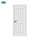 Design per porte in legno per bagno con primer bianco per interni a nucleo vuoto a 2 pannelli pre-appesi a buon mercato