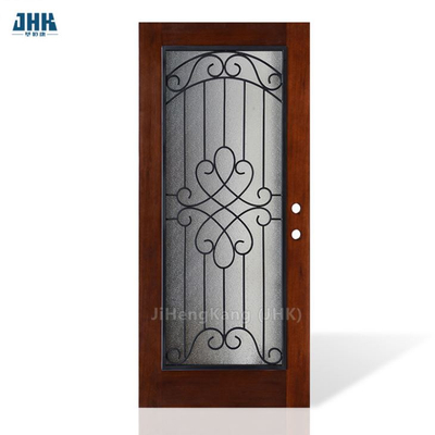 Porta in legno di mogano (KD04B) (porta in legno massello)